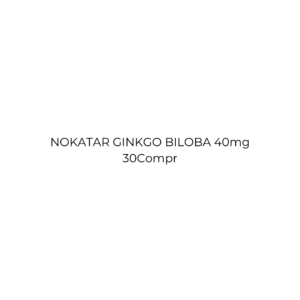 Nokatar ginkgo biloba 40mg 30 compr ximena polanco