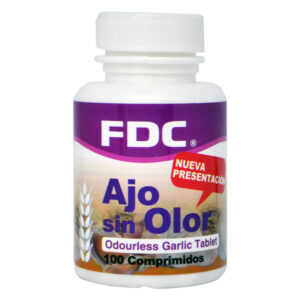 Ajo sin olor FDC 100 Cápsulas FDC