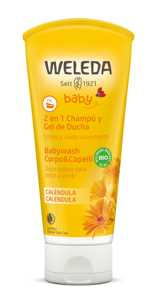Shampoo & gel de ducha de calendula 200ml Weleda