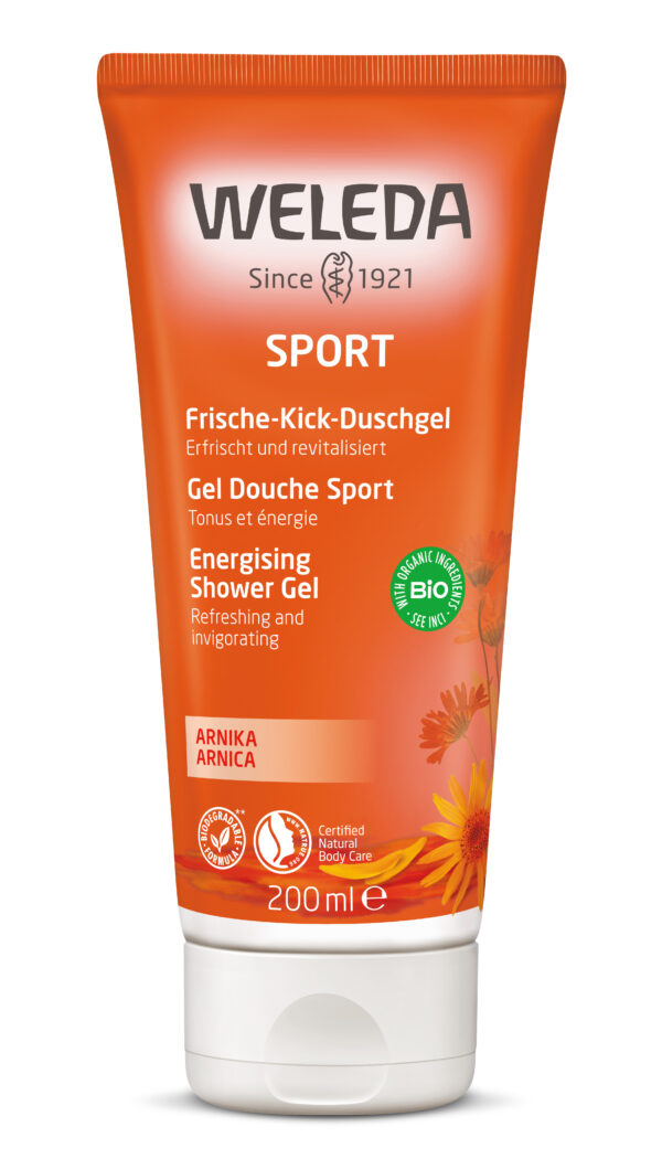 Gel de ducha 200ml Weleda - sport c/arnica