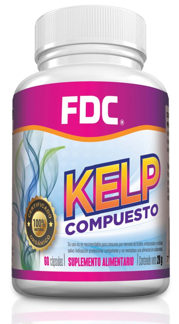 Kelp Comp. ALGAS MAR. 60 Cápsulas FDC