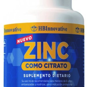 Zinc CITRATO 60 Comprimidos FDC
