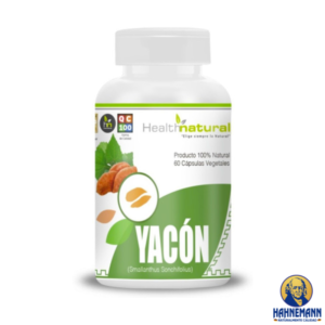 YACON 500mg, 60 cápsulas  Health Natural