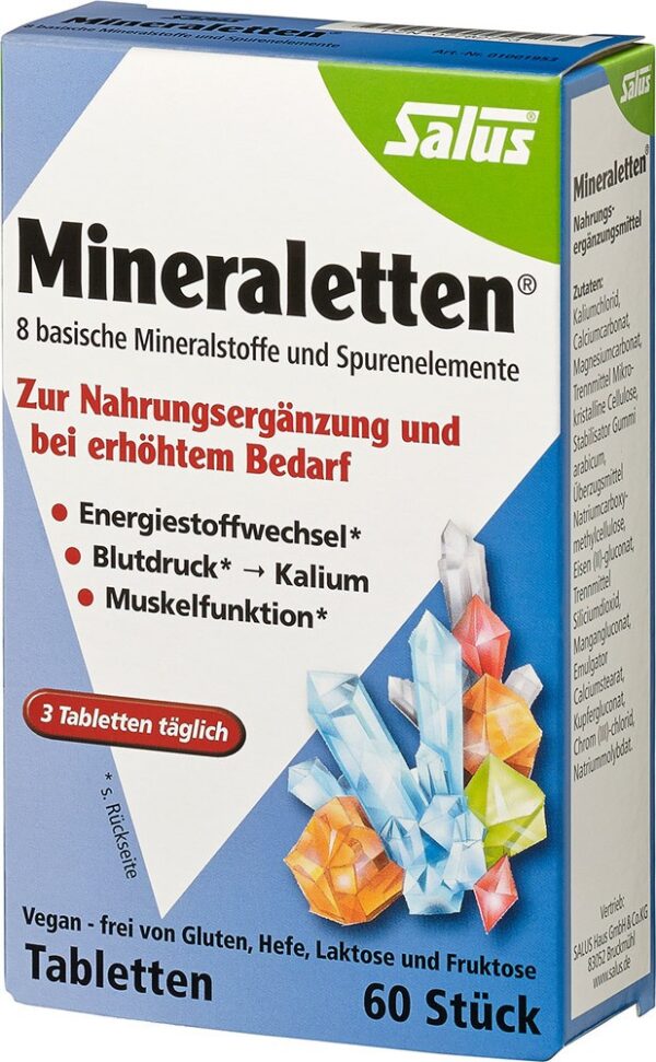 MINERALETTEN 60Tabs